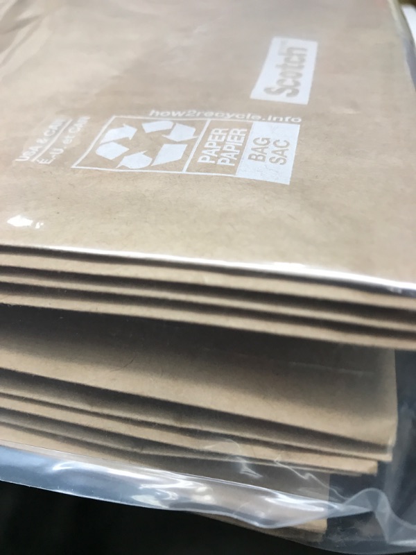 Photo 2 of Scotch Curbside Recyclable Padded Mailers, -Pack, 10.5 x 14.75 in, Similar impact protection to traditional bubble mailers (CR-5-1)