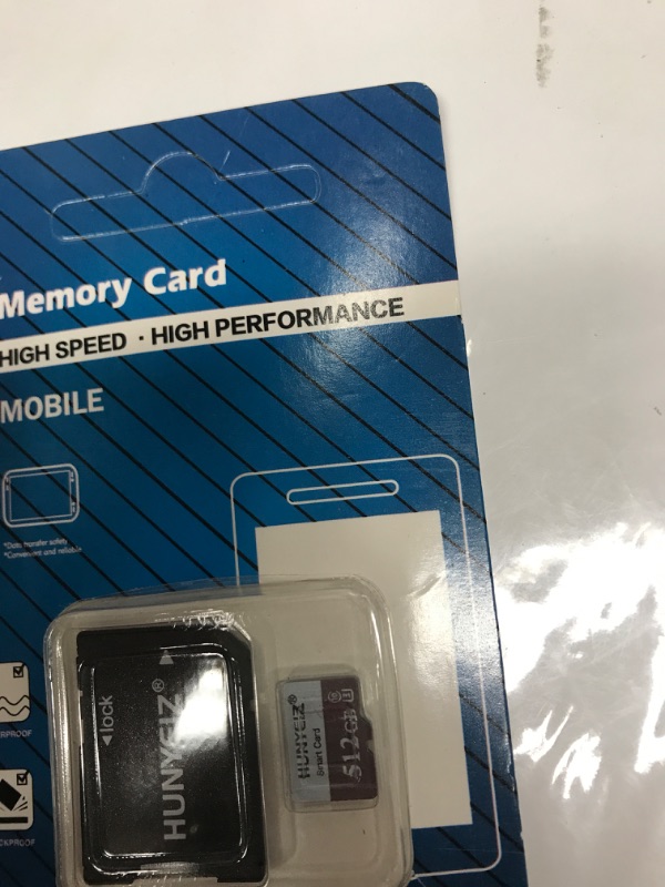 Photo 1 of 512GB Micro SD Card with Adapter High Speed Class 10 Memory Card for Smartphone,Security Camera,Dash Cam,Tablet and Drone