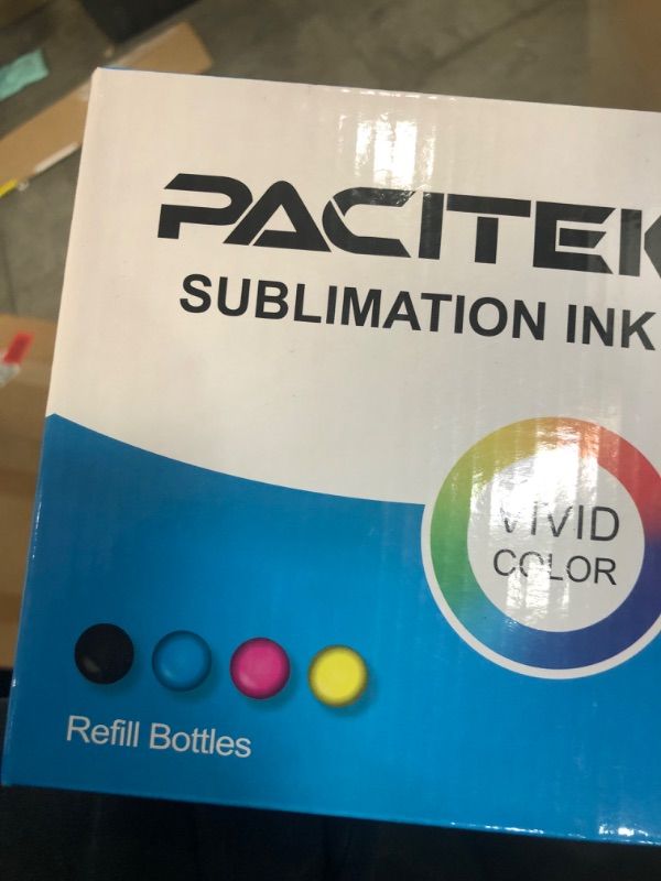 Photo 2 of Sublimation Ink Refill for EcoTank Supertank Inkjet Printer Epson 2803 Sublimation Ink Anti-UV, ICC Free Widely Autofill for Epson 2720 ET-2760 Sublimation Ink 400ML