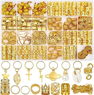 Photo 1 of 116 PCS Hair Jewelry for Locs Dreadlock Accessories