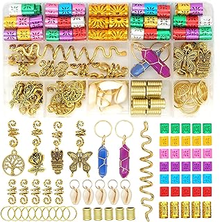 Photo 1 of 116 PCS Hair Jewelry for Locs Dreadlock Accessories