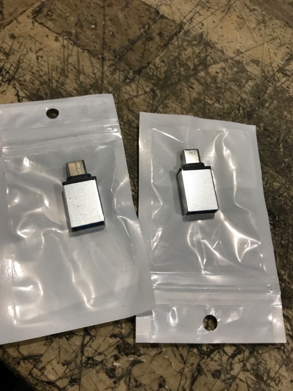 Photo 2 of MOSWAG USB to USB C Adapter,Compatible with Apple MagSafe Watch 7/8/9/SE/Ultra,USB C Female to USB Male Adapter for iPhone 15 14 13 12 Mini Pro Max,iPad,Galaxy Note,Google Pixel 7 6 5 2 Pack White 2 packs