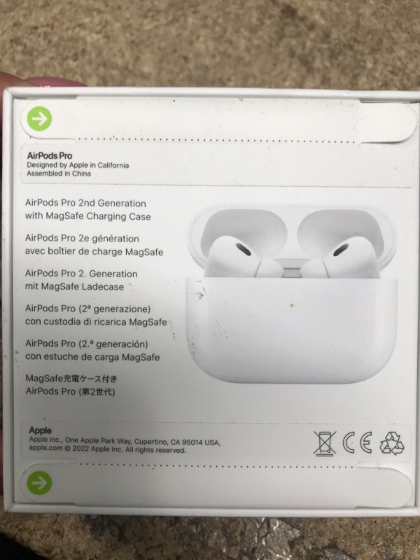 Photo 2 of Apple AirPods Pro (2nd Generation) Wireless Earbuds