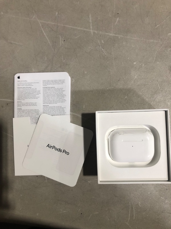 Photo 5 of Apple AirPods Pro (2nd Generation) Wireless Earbuds, Up to 2X More Active Noise Cancelling, Adaptive Transparency, Personalized Spatial Audio, MagSafe Charging Case, Bluetooth Headphones for iPhone