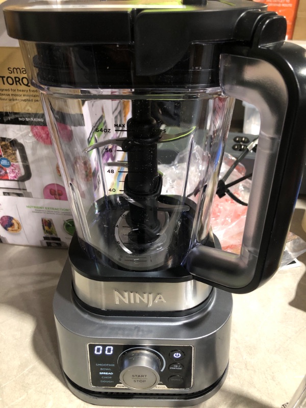 Photo 2 of * not functional * sold for parts * 
Ninja SS351 Foodi Power Blender & Processor System 1400 WP Smoothie Bowl Maker & Nutrient Extractor* 6 Functions for Bowls,