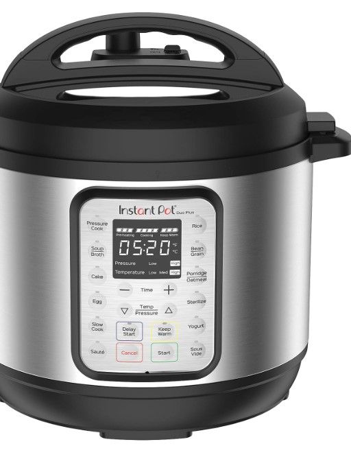 Photo 2 of ************DAMAGED HANDLE*********Instant Pot Duo Plus 9-in-1 Electric Pressure Cooker, Slow Cooker, Rice Cooker, Steamer, Sauté, Yogurt Maker, Warmer & Sterilizer, Includes App With Over 800 Recipes, Stainless Steel, 6 Quart
