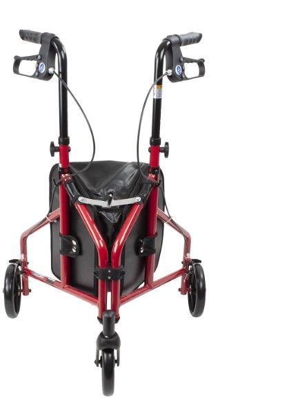 Photo 1 of *********UNKNOWN IF COMPLETE***********
Dynarex 10200 DynaGo Zoom Rollator is Foldable, Lightweight, and Travel Friendly, This 3-Wheel Rolling Walker has a 250 Lb. Weight Capacity, Red Frame, 1 Rollator
