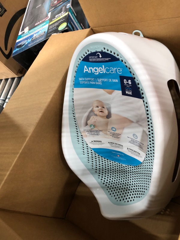 Photo 2 of Angelcare Baby Bath Support (Aqua) | Ideal for Babies Less Than 6 Months Old
