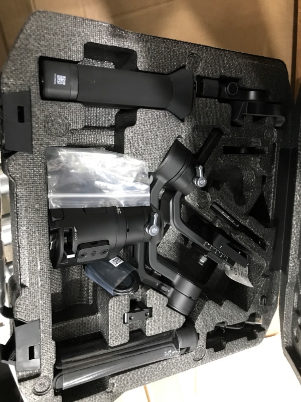 Photo 2 of DJI Ronin-SC - Camera Stabilizer, 3-Axis Handheld Gimbal for DSLR and Mirrorless Cameras, Up to 4.4lbs Payload, Sony, Panasonic Lumix, Nikon, Canon, Lightweight Design, Cinematic Filming, Black