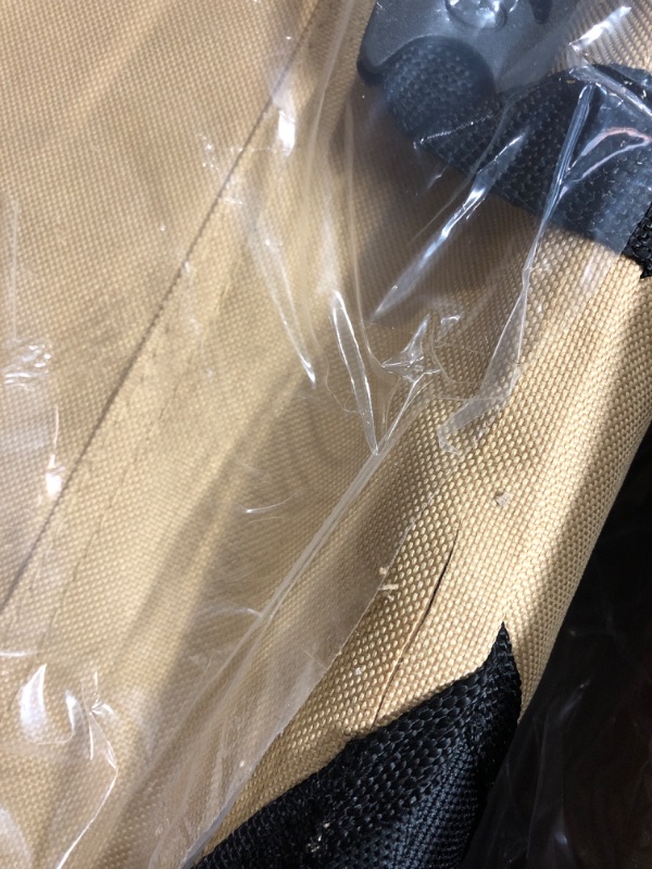 Photo 1 of Garnpet 36 Inch Collapsible Soft Dog Crate for Large Dogs, 4-Door Foldable Travel Dog Kennel with Durable Mesh Windows for Indoor & Outdoor Portable Pet Crate, Soft Side Dog Crate, Beige 36''L x 25''W x 25''H Beige