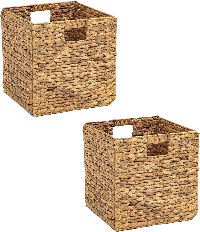 Photo 1 of 13x13x13 in wicker baskets 2 pieces