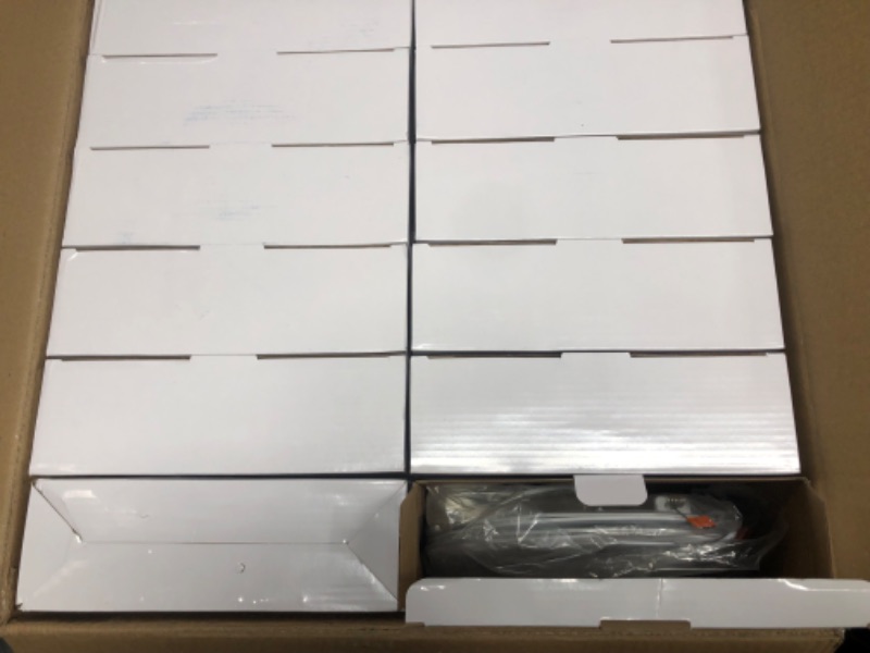 Photo 1 of Amico 24 Pack 8 Inch 5CCT Ultra-Thin LED Recessed Ceiling Light with Junction Box, 2700K/3000K/3500K/4000K/5000K Selectable, 18W Eqv 125W, Dimmable Canless Wafer Downlight, 1500LM High Brightness -ETL