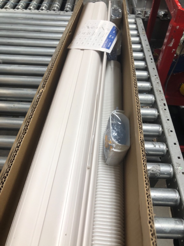 Photo 1 of TAKTOPEAK 4 inch 17 Ft PVC Decorative Pipe Line Cover Kit for Ductless Mini Split Air Conditioner-Full Set, No Other Parts Needed, White (HMB-GM-GXC-5.2M-003) 4'' Full Cover Kit-17ft