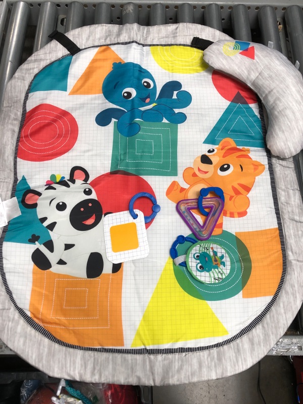 Photo 3 of Baby Einstein 4-in-1 Kickin' Tunes Music and Language Play Gym Tummy Time Activity Mat