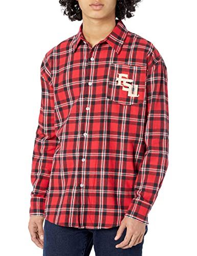 Photo 1 of FOCO Florida State Wordmark Basic Flannel Shirt - Mens Medium Team Color
