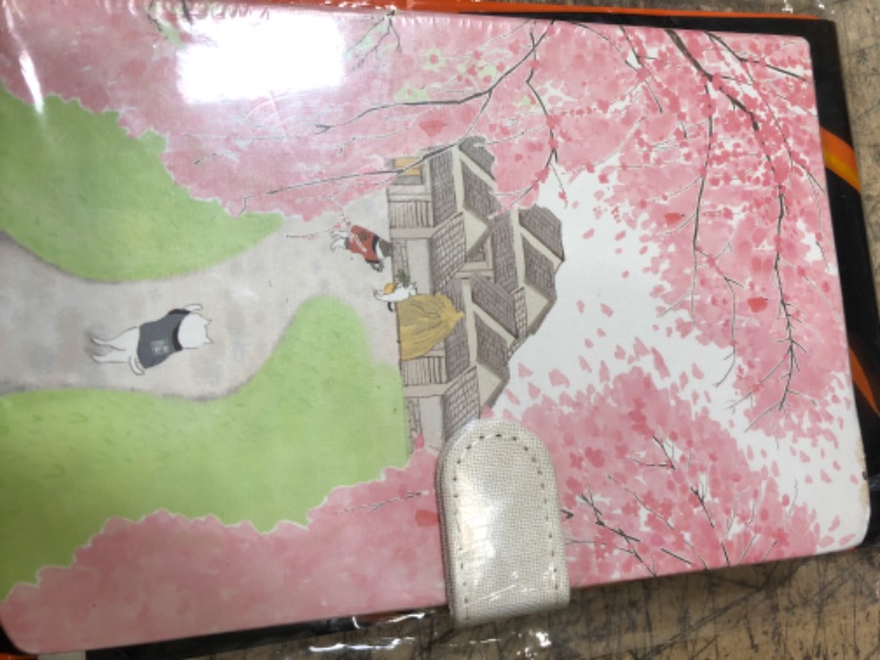 Photo 2 of Aisi Japanese Style Sakura Flower Printing Cover Notebook(Style Random