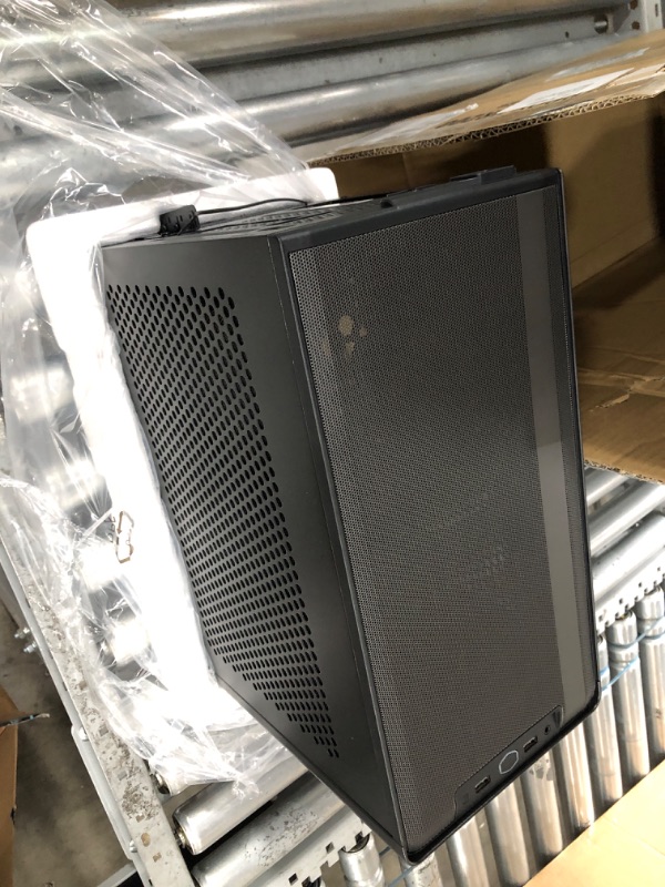 Photo 2 of Cooler Master NR200 SFF Small Form Factor Mini-ITX Case, Vented Panels, Triple-slot GPU, Tool-Free, 1x 120mm Fan, 1x 92mm, 360 Degree Accessibility (MCB-NR200-KNNN-S00)
