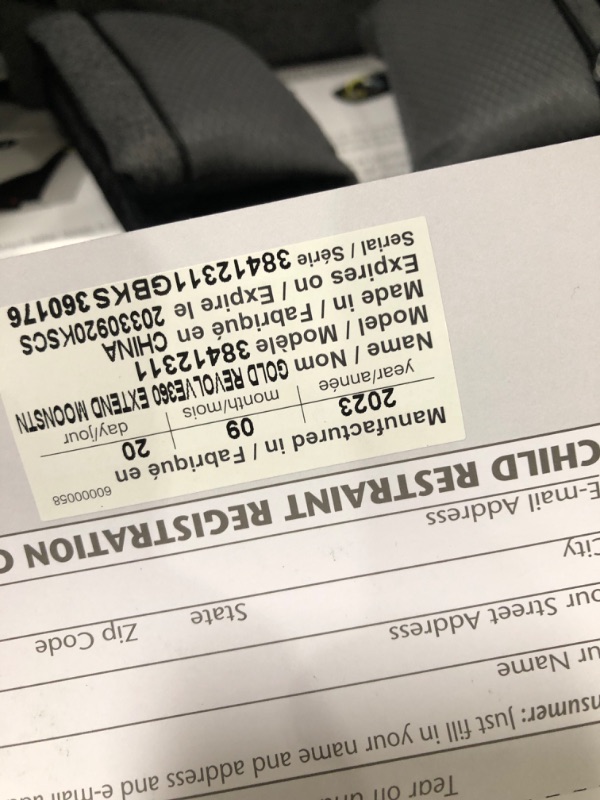 Photo 3 of Evenflo Gold Revolve360 Extend All-in-One Rotational Car Seat with SensorSafe (Moonstone Gray) Gold Revolve Extend Sensorsafe Moonstone Gray
