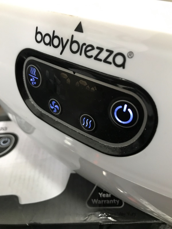 Photo 3 of Baby Brezza Baby Bottle Sterilizer and Dryer Advanced – Electric Steam Sterilization Machine – Universal Sterilizing for All Bottles: Plastic + Glass + Pacifiers + Breast Pump Parts - HEPA Filtration