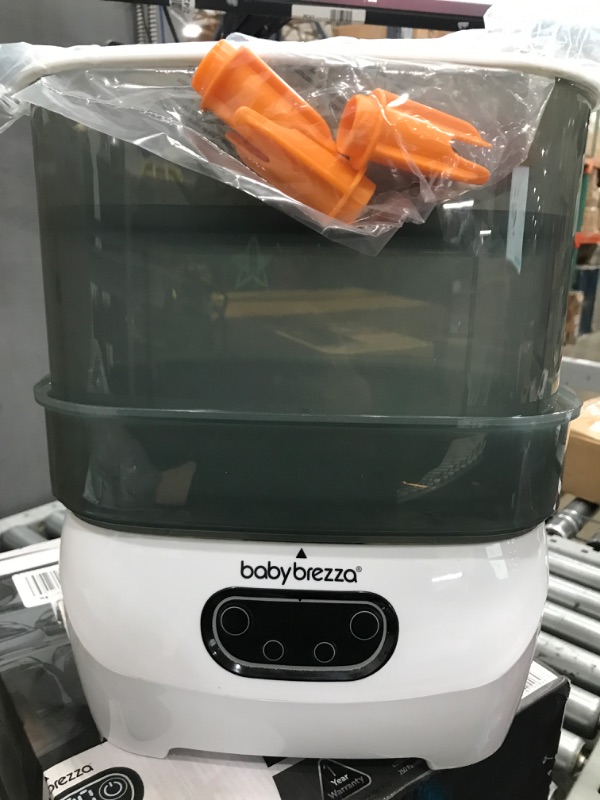Photo 1 of Baby Brezza Baby Bottle Sterilizer and Dryer Advanced – Electric Steam Sterilization Machine – Universal Sterilizing for All Bottles: Plastic + Glass + Pacifiers + Breast Pump Parts - HEPA Filtration