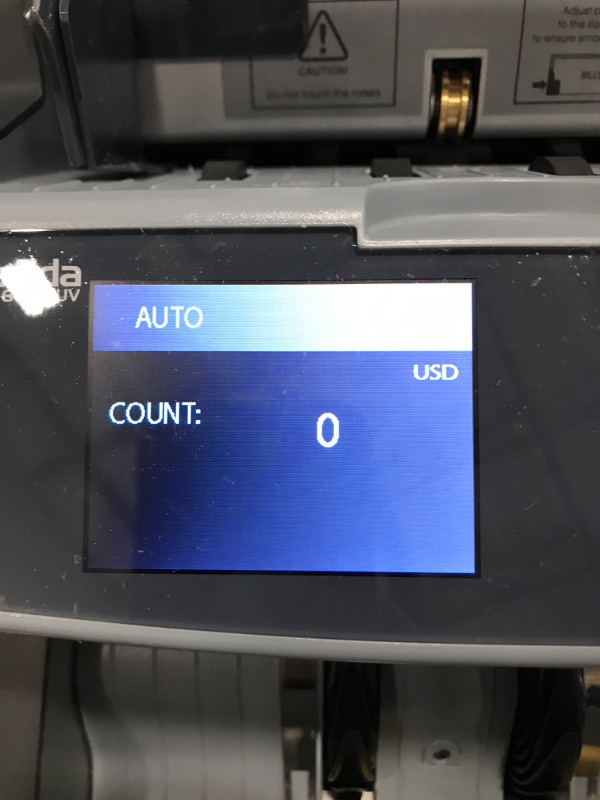 Photo 3 of Cassida 6600 Business Grade Money Counting Machine with Ultraviolet (UV) Counterfeit Detection, LCD Display, Multi-Color (6600 Counterfeit Detection) & Electronic Coin Sorter/Counter