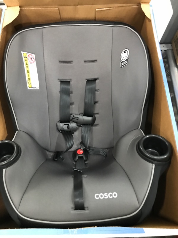 Photo 2 of Cosco Onlook 2-in-1 Convertible Car Seat, Rear-Facing 5-40 pounds and Forward-Facing 22-40 pounds and up to 43 inches, Black Arrows