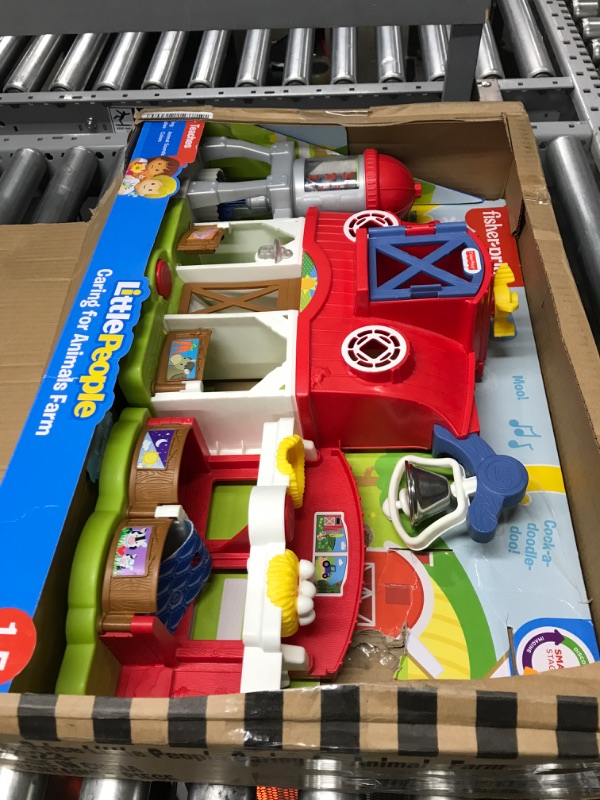 Photo 2 of ***ALL THE FIGURES ARE MISSING***
Fisher-Price Little People Toddler Learning Toy Caring For Animals Farm Interactive Playset With Smart Stages