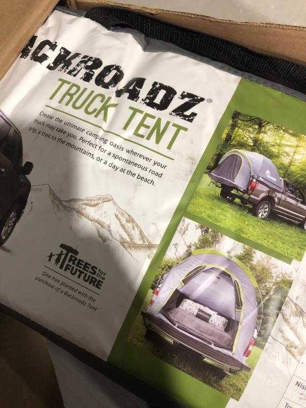 Photo 1 of * used * damaged * soils for parts *
Napier Backroadz Truck Tent Full Size Short Bed (5.5'-5.8')