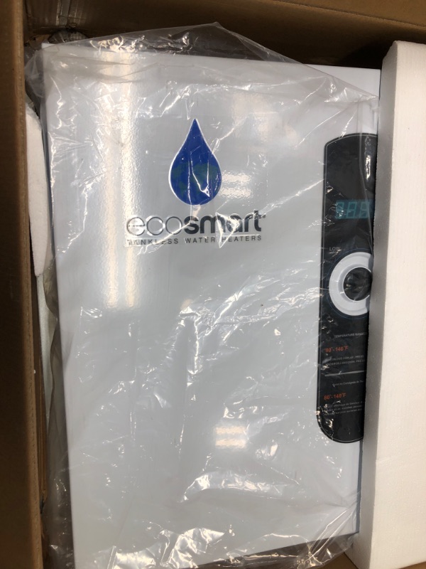 Photo 2 of EcoSmart ECO 18 Tankless Water Heater, Electric, 18 kW - Quantity 1 ECO 18 Water Heater