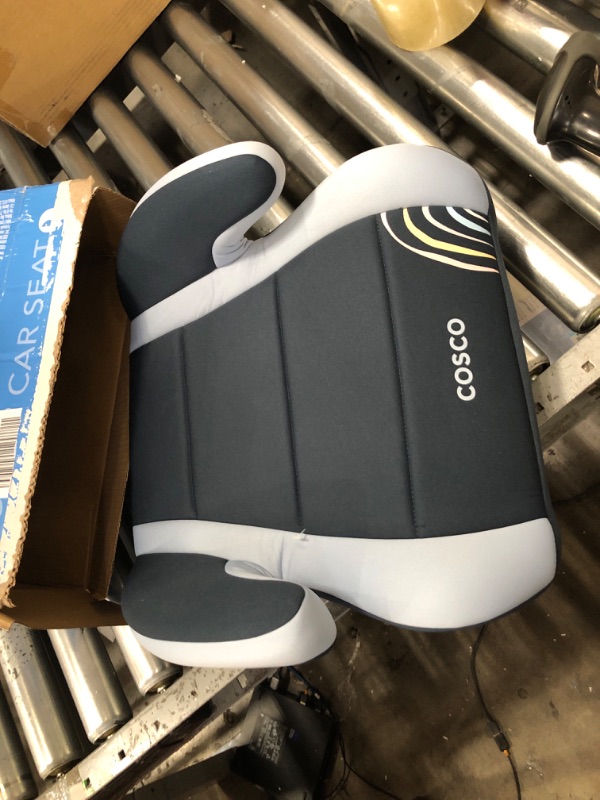 Photo 2 of Cosco Topside Backless Booster Car Seat, Lightweight 40-100 lbs, Rainbow