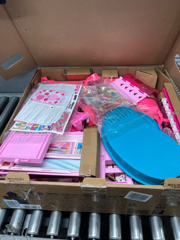 Photo 1 of Barbie Dreamhouse 2023, Pool Party Doll House with 75+ Pieces and 3-Story Slide, Barbie House Playset, Pet Elevator and Puppy Play Areas?