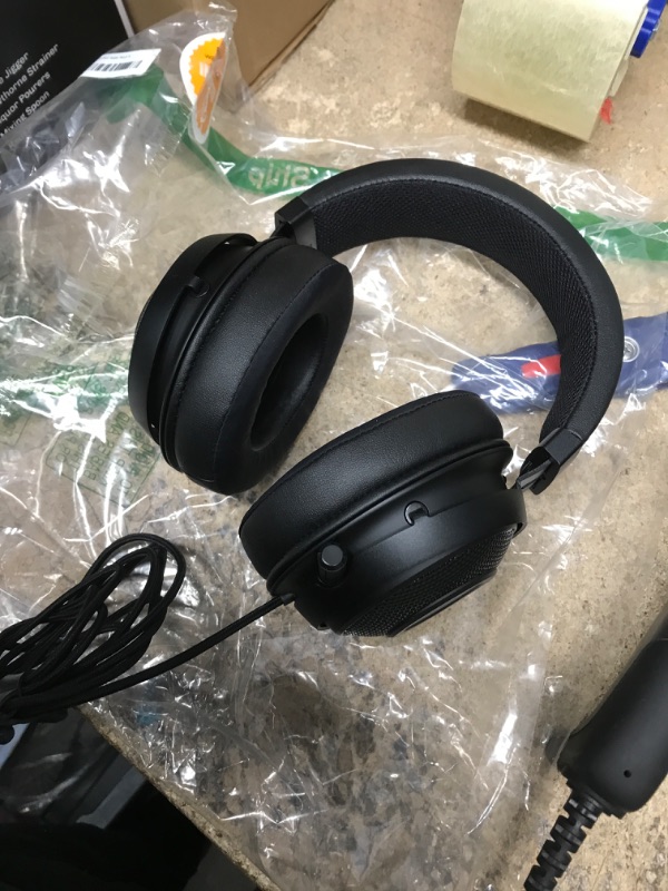 Photo 2 of Razer Kraken Ultimate – USB Gaming Headset (Gaming Headphones for PC, PS4 and Switch Dock with Surround Sound, ANC Microphone and RGB Chroma) Classic Black