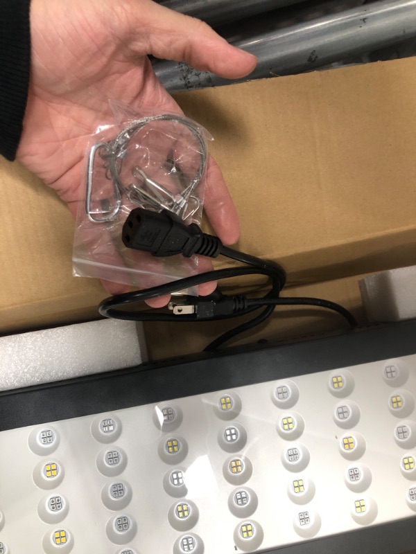 Photo 3 of (PARTS ONLY)Phlizon 165W Dimmable Full Spectrum Aquarium LED Light Fish Tank LED Reef Decoration Light for Saltwater Freshwater Fish Coral Reef (16"x8"x2.4")