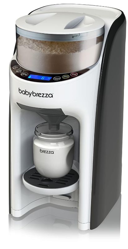 Photo 1 of Baby Brezza New and Improved Formula Pro Advanced Formula Dispenser Machine - Automatically Mix a Warm Formula Bottle Instantly - Easily Make Bottle with Automatic Powder Blending
