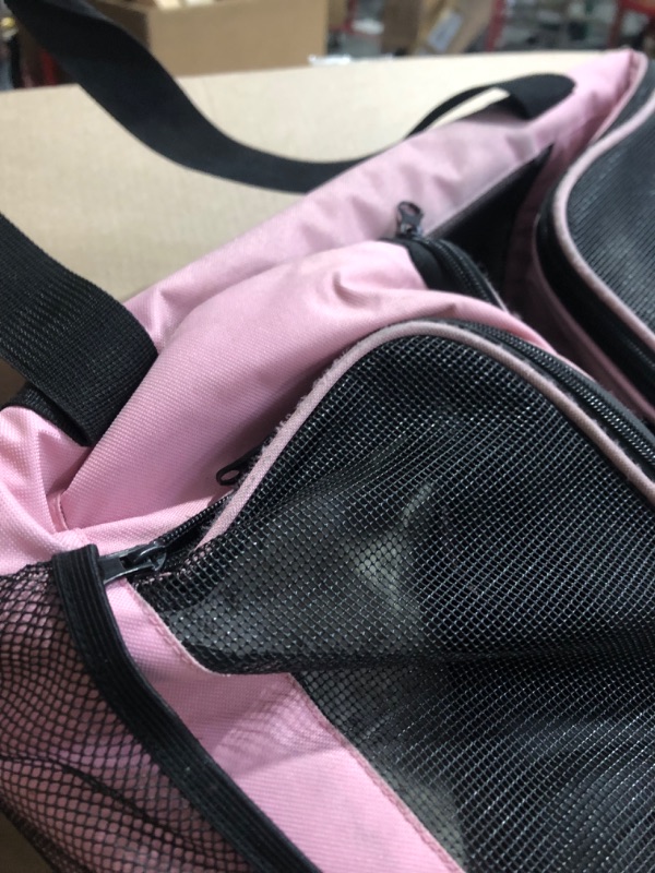 Photo 5 of **MAJOR DAMAGE PREV USED**
Henkelion Large Cat Carriers Dog Carrier Pet Carrier Pink