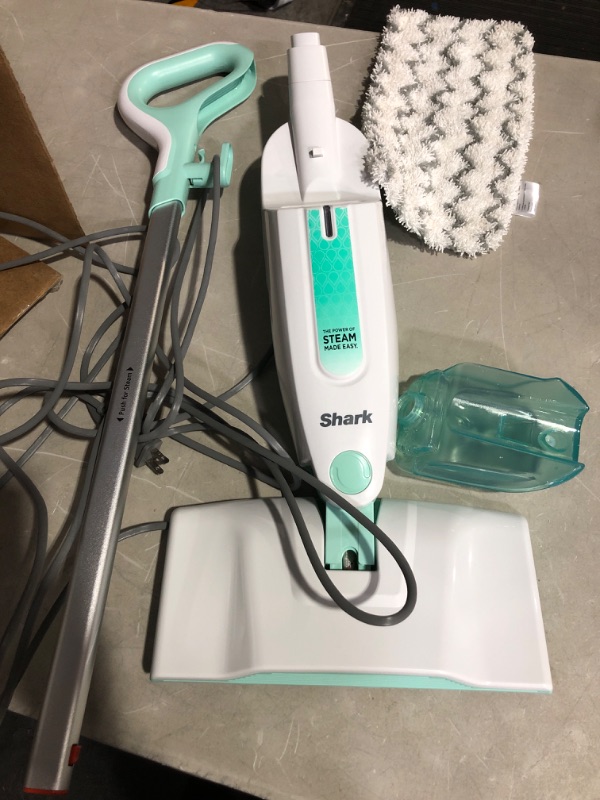 Photo 2 of * sold for parts * repair * 
Shark S1000 Steam Mop with 2 Dirt Grip Pads, Lightweight, Safe for all Sealed Hard Floors like Tile