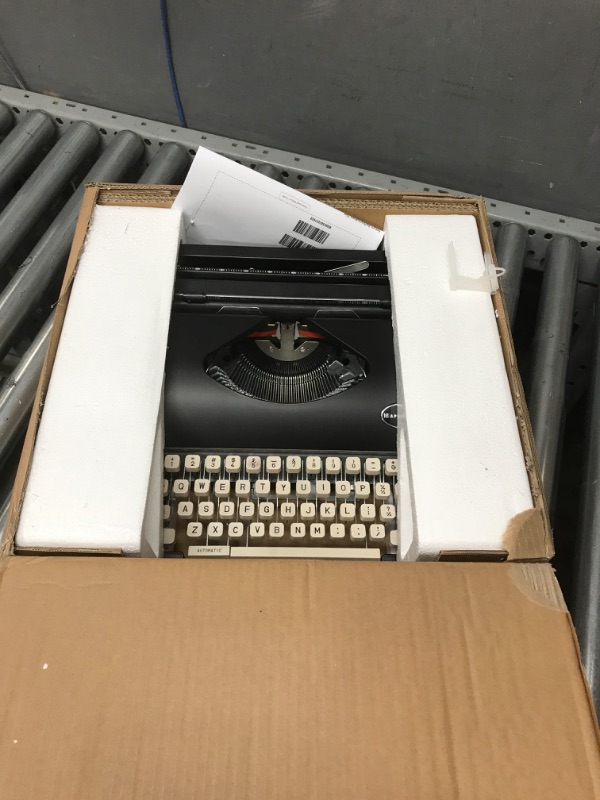 Photo 2 of (PARTS ONLY)Black Vintage Typewriter for a Nostalgic Flow - Manual Typewriter Portable Model for Remote Writing Locations - Sleek & Durable Type Writer Classic Word Processor - Typewriters for Writers