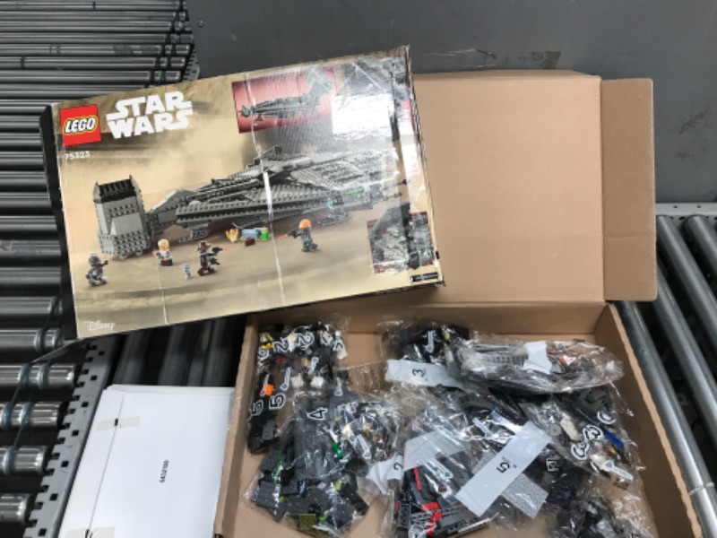 Photo 2 of ***USED***LEGO Star Wars The Justifier 75323, Buildable Toy Starship with Cad Bane Minifigure and Todo 360 Droid Figure, The Bad Batch Set, Gifts for Kids, Boys & Girls FrustrationFree Packaging