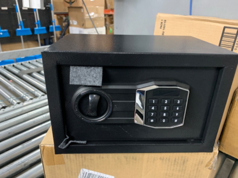 Photo 2 of 0.5 Cubic Home Safe Fireproof Waterproof, Fireproof Small Safe Box for Money, with Fireproof Bag, Programmable Keypad and Removable Shelf, Personal Money Safe for Firearm Money Documents Valuables 20EH 