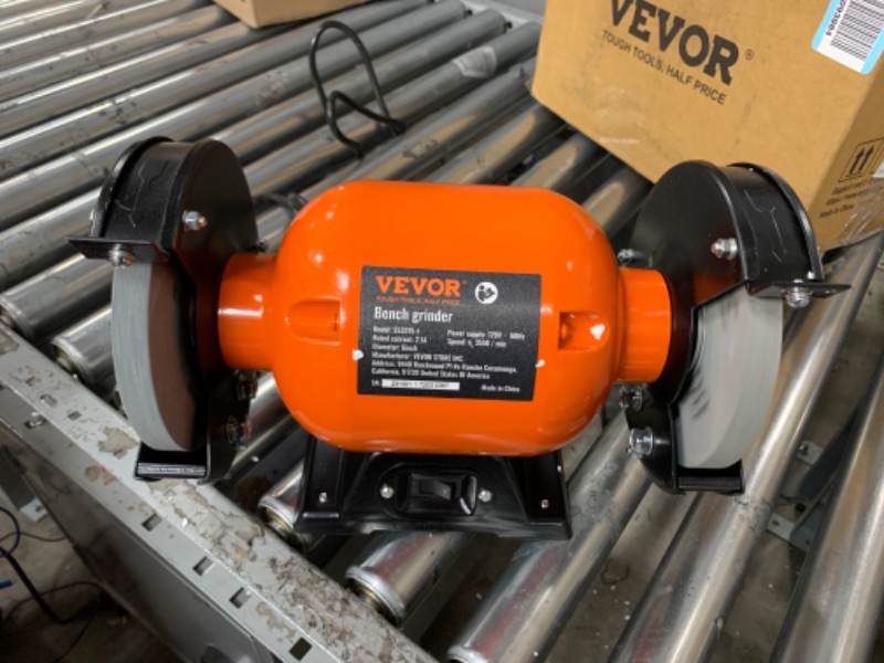 Photo 2 of [STOCK PHOTO FOR REFERENCE ONLY]
VEVOR Bench Buffer Polisher, Bench Buffer Grinder Polishing & Buffing Machine