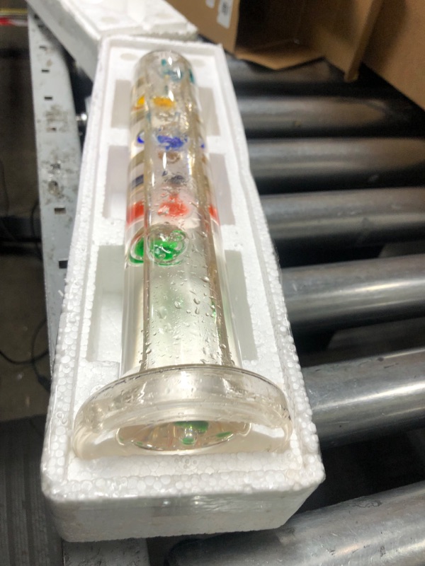 Photo 2 of SP Bel-Art, H-B DURAC Galileo Thermometer; 18 to 26C (64 to 80F), 5 Spheres, 13 in. (B62000-0600) 13" Height, 64°F to 80°F