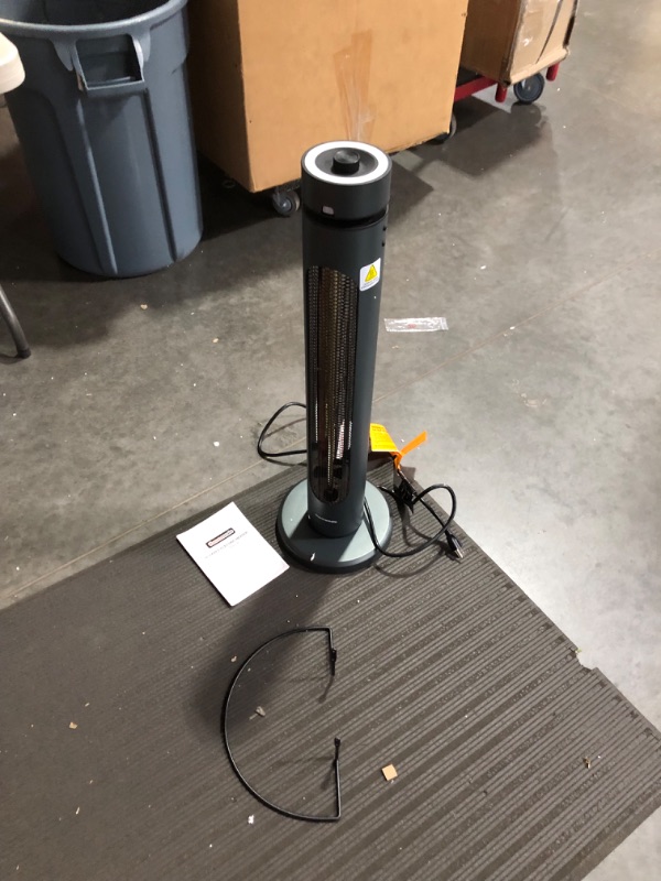 Photo 7 of ***FOR PARTS - NONFUNCTIONAL - DOES NOT POWER ON - NONREFUNDABLE***
Outdoor Electric Patio Heater, Haimmy 42in Infrared Heater with Remote, 9 Heat Levels