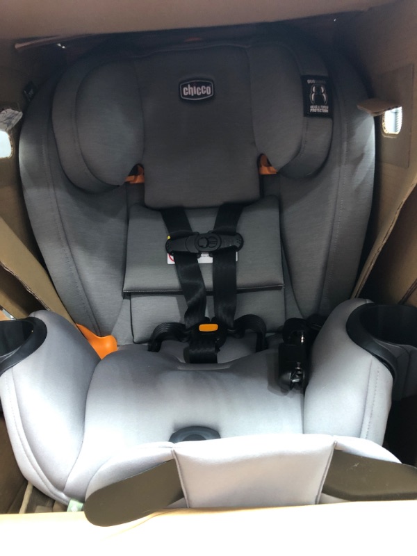 Photo 2 of Chicco OneFit ClearTex All-in-One Car Seat, Rear-Facing Seat for Infants 5-40 lbs, Forward-Facing Car Seat 25-65 lbs, Booster 40-100 lbs, Convertible Car Seat | Drift/Grey