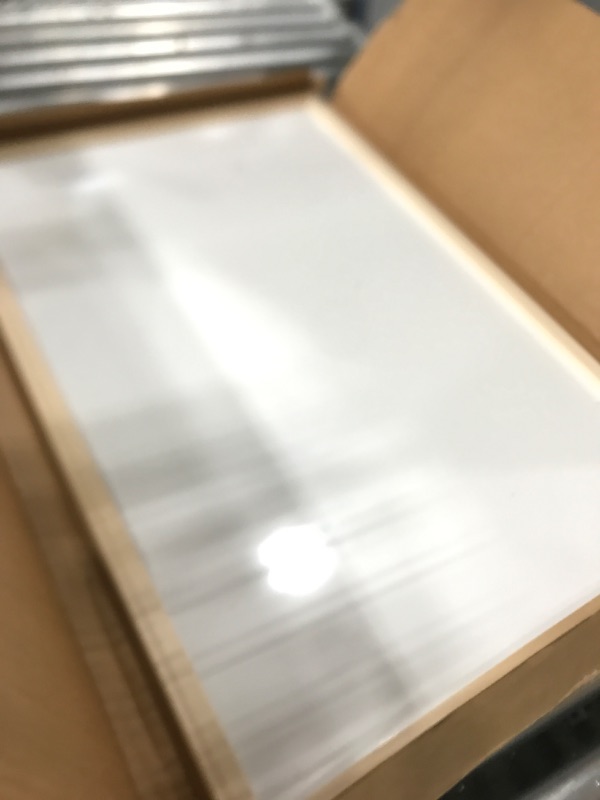 Photo 1 of Flipside Wood Framed Magnetic Dry Erase Board, 24" x 36"