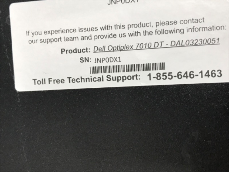 Photo 5 of DELL OptiPlex 7010 Minitower Desktop PC - Intel Core i5-3470, 3.2GHz, 8GB, 1TB, DVD, Windows 10 Professional (Renewed)'] Wired K/M