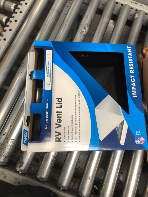 Photo 2 of Camco 40177 Replacement Vent Lid (Ventline (pre 2008) & Elixir (Since 1994) Black Polypropylene) Ventline (Pre '08 Models)/Elixir ('94 & Up Models) Black