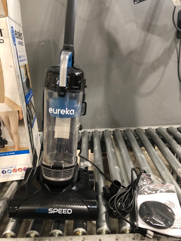 Photo 2 of **READ NOTES BELOW**Eureka Airspeed Ultra-Lightweight Compact Bagless Upright Vacuum Cleaner, Replacement Filter, Blue Blue AirSpeed + replacement filter