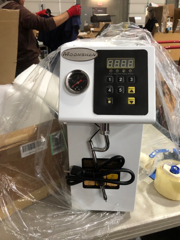 Photo 1 of **READ NOTES BELOW**Moonshan Commercial Steam Milk Frother 
