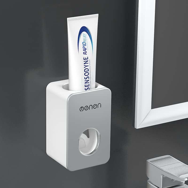 Photo 1 of 2 Toothpaste Dispenser Wall Mount,Automatic Toothpaste Squeezer Dispenser with Seamless Adhesive for Bathroom
