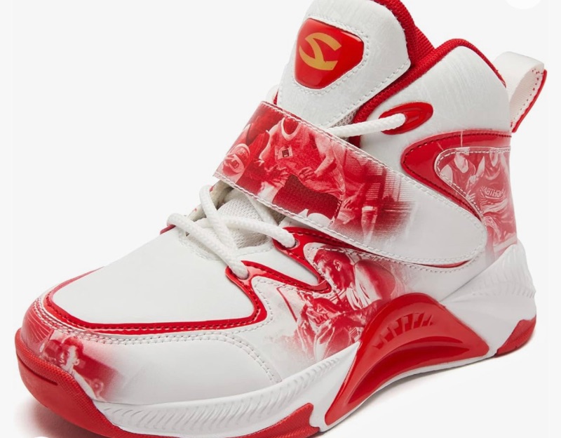 Photo 1 of GUBARUN Kids Sneakers Boys Basketball Shoes Nonslip Kid Sports Shoes Girls Athletic Running Shoes(Toddler/Little Kid/Big Kid